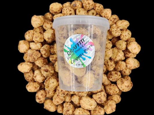 Caramel Puffs Freeze Dried Candy