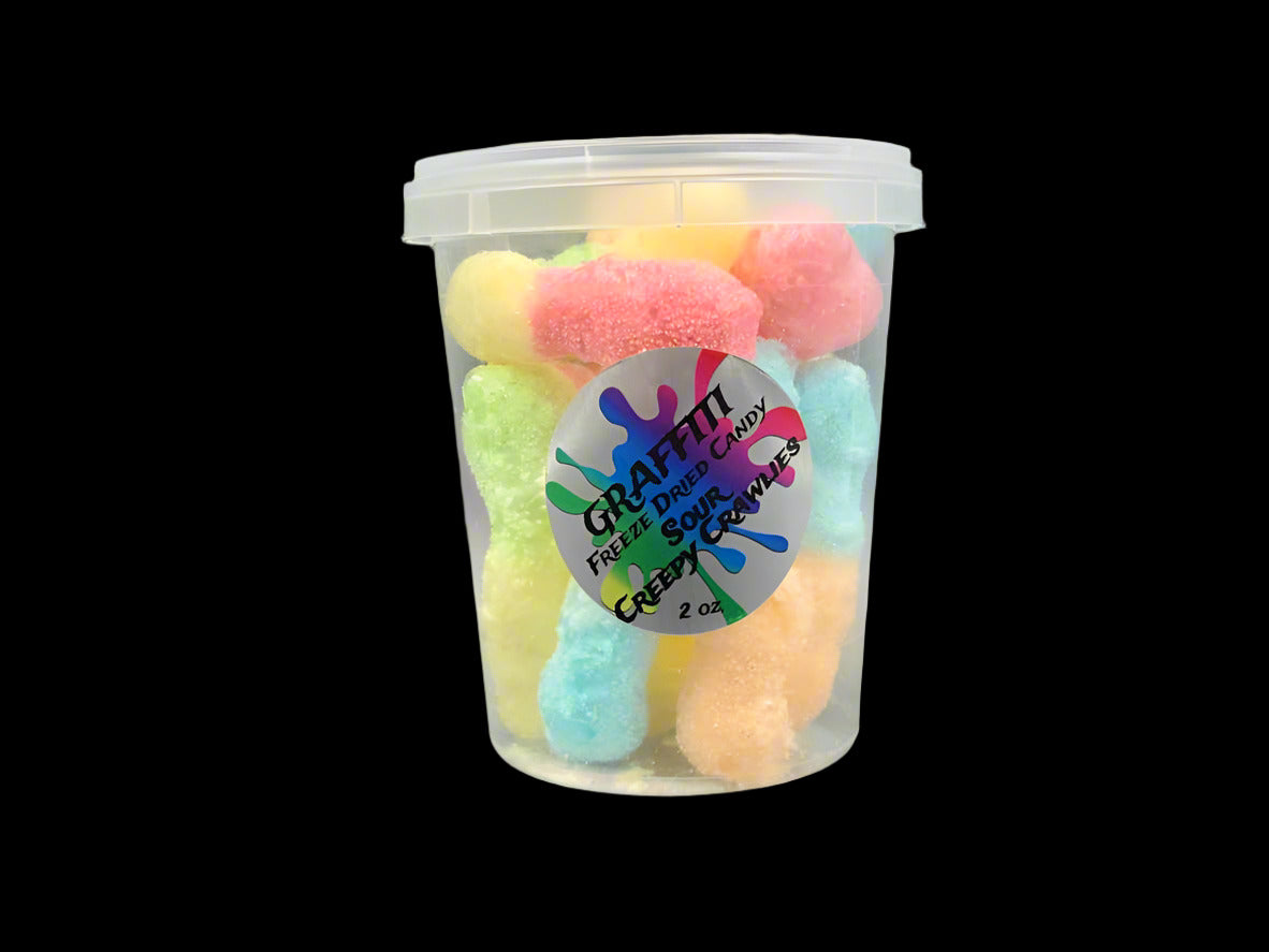 Sour Creepy Crawlies Freeze Dried Candy