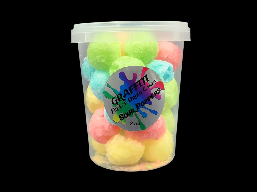 Sour Poppers Freeze Dried Candy