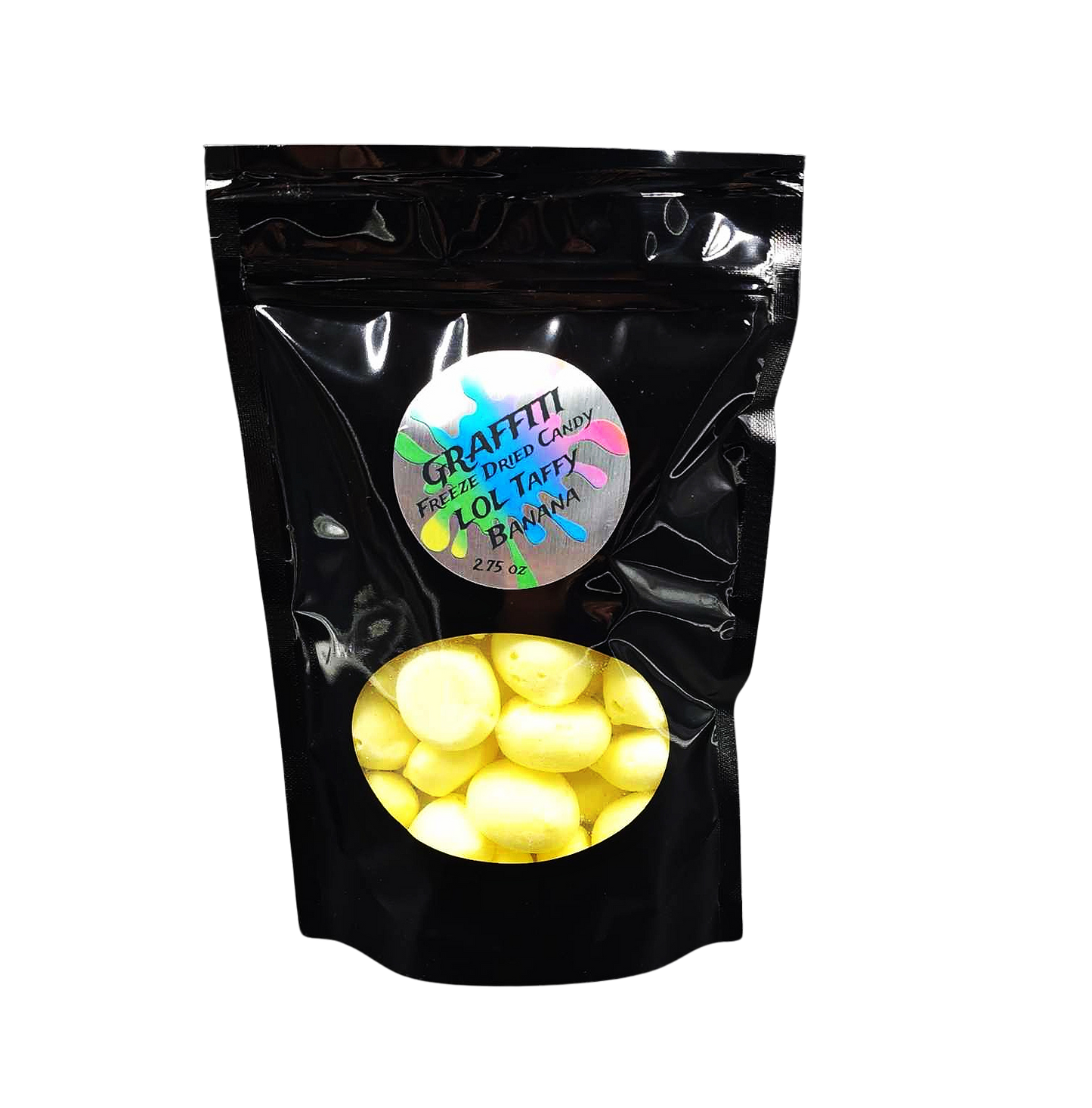 LOL Banana Taffy Freeze Dried Candy