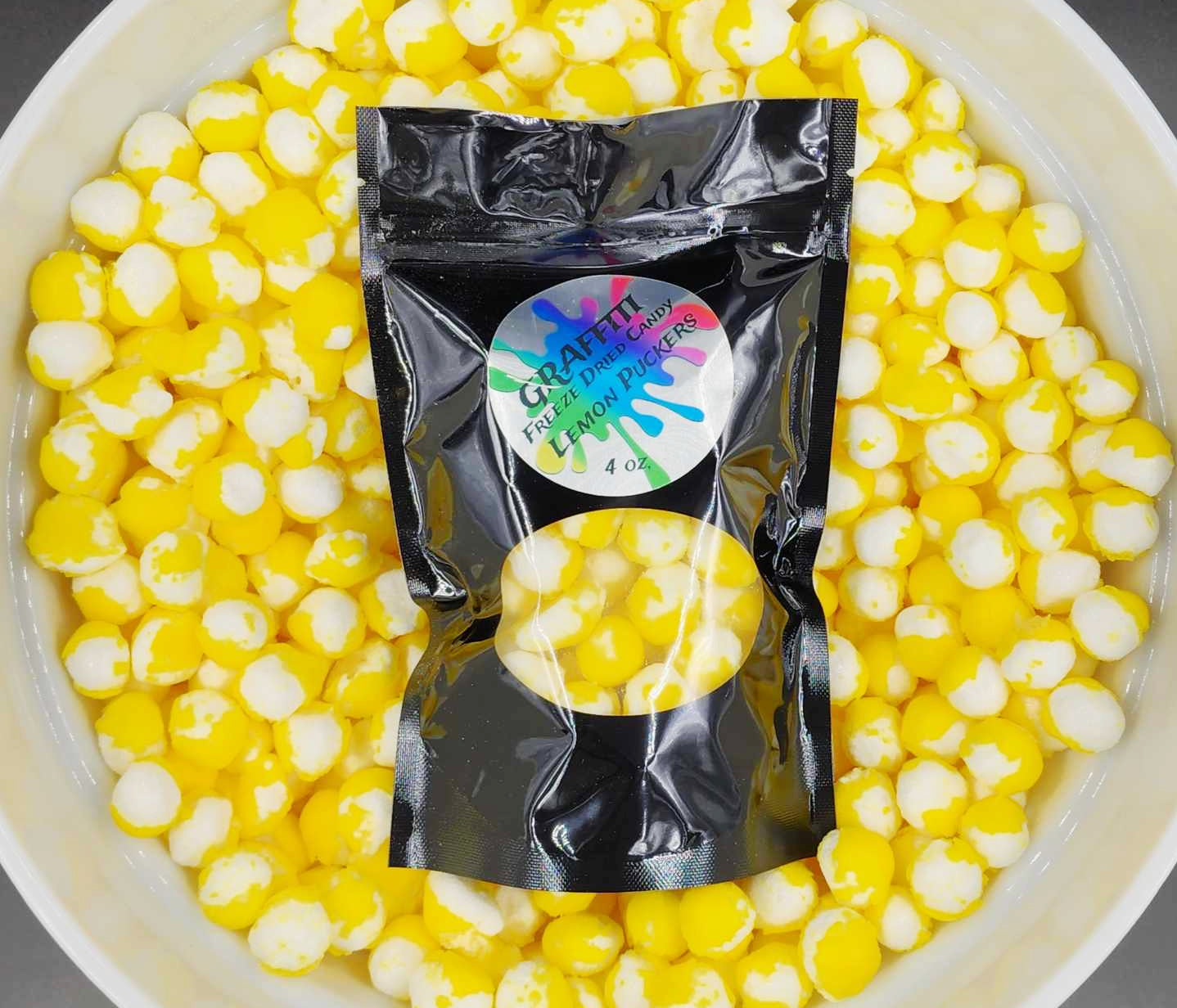 Lemon Puckers Freeze Dried Candy