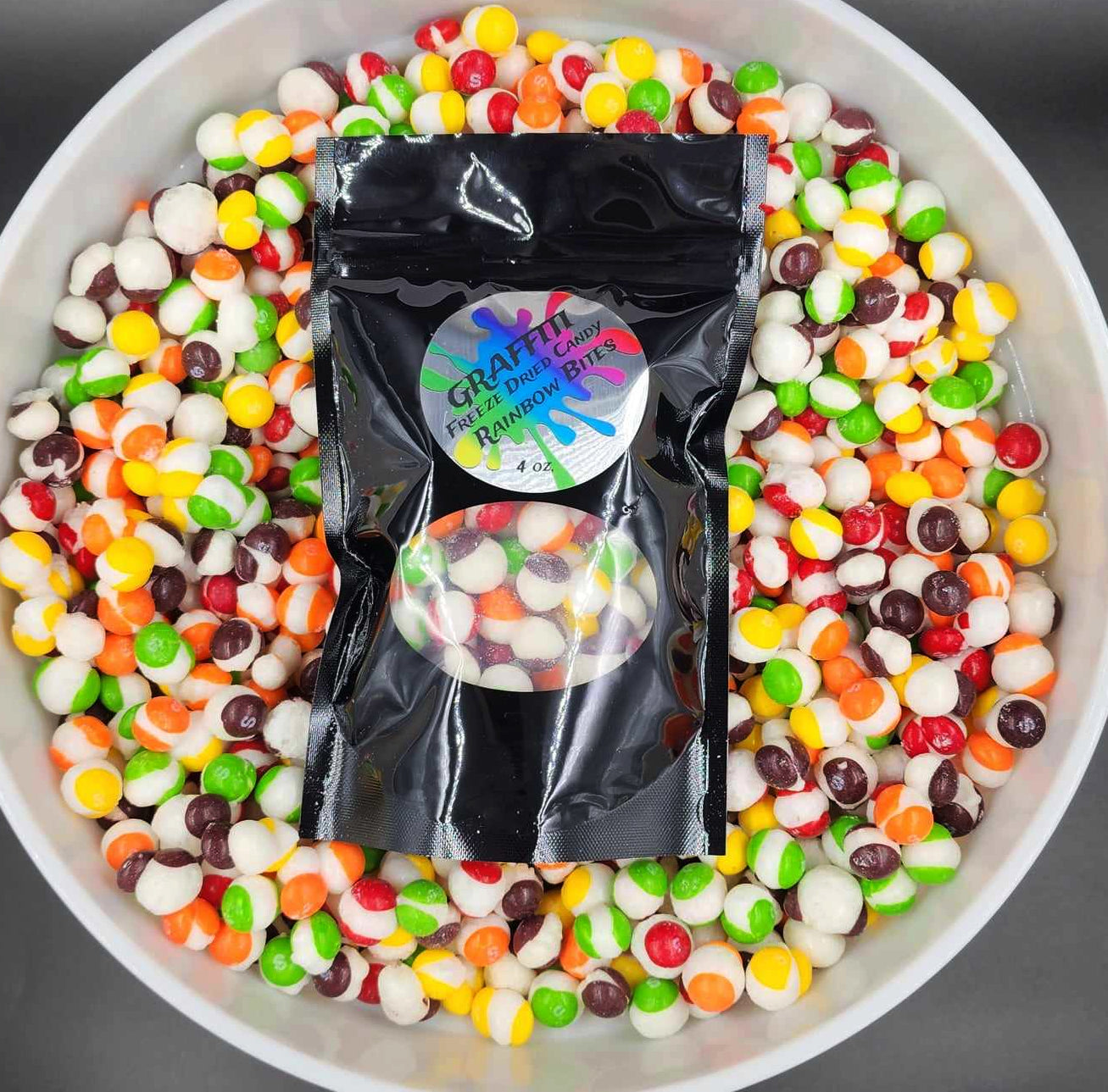 Rainbow Bites Freeze Dried Candy