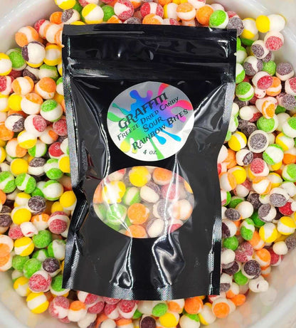 Sour Rainbow Bites Freeze Dried Candy