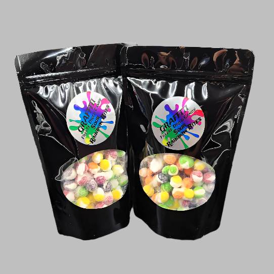 Sour Rainbow Bites Freeze Dried Candy